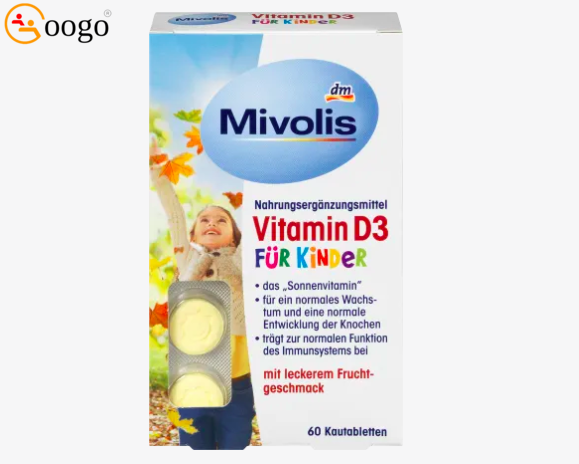 Vitamin D3 für Kinder, Kautabletten 60 St., 51 g
